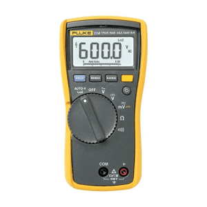 Fluke 114 6000 Counts / 600V True-RMS Electrical Digital Multimeter