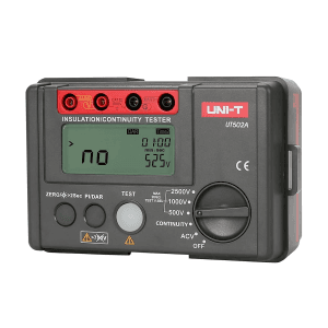 UNI-T 2500V / 20G Ohms Digital Insulation Resistance Tester, UT502A