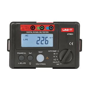 UNI-T 999 Count / 600V Digital RCD (ELCB) Tester, UT582+
