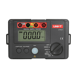 UNI-T 2000 Ohms Range Digital Earth Resistance Tester, UT521