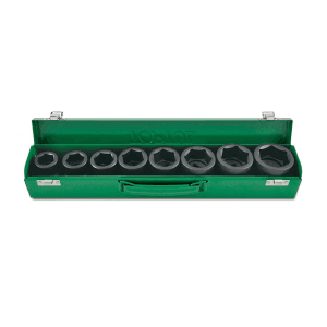 Toptul 8 Pcs 3/4 Inch Sq. Drive 6 Pt Flank Impact Socket Set, GDAD0806