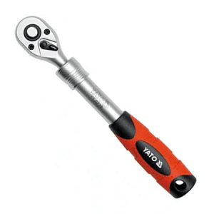 Yato 3/8 Inch Sq Drive Ratchet Handle, YT-0298
