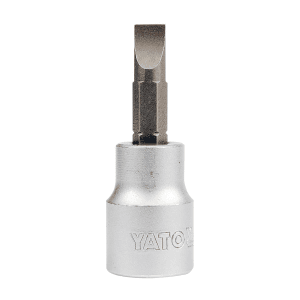 Yato 5.5 mm, 3/8 Inch Sq. Drive Slotted Bit Sockets, YT-7706