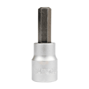 Yato 6 mm, 3/8 Inch Sq. Drive Hex Bit Sockets, YT-7696