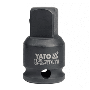 Yato 1/2 inch (M) x 3/8 inch (F) Impact Adapter, YT-3791