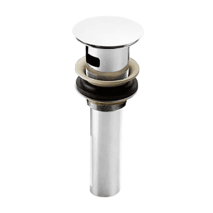 Kohler Pop-Up Clicker Drain In Polished Chrome Finish, K-7120IN-CP
