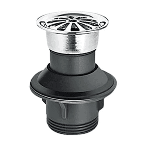 Kohler Complementary Grid Drain Without Overflow Hole In Polished Chrome Finish, K-45433IN-CP