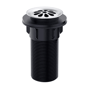 Kohler Complementary Long Thread Grid Drain In Polished Chrome Finish, K-20746IN-CP