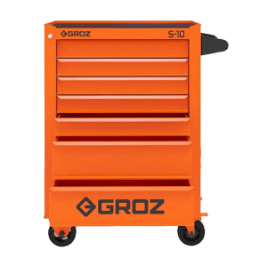 Groz 7 Drawer Roller Cabinet, RTC/27-10D/3/OR/GRZ
