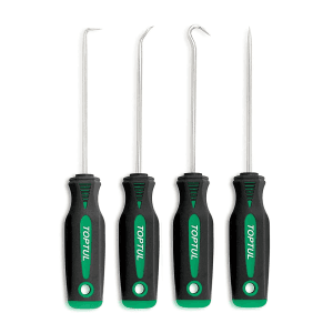 Toptul 4 Pcs Mini Hook & Pick Set, GAAR0401