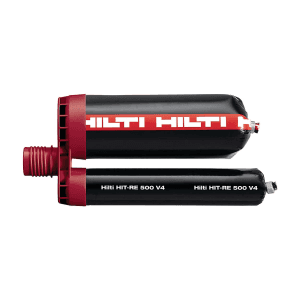 Hilti 330 ml Cartridges Injectable Epoxy Mortar HIT-RE 500 V4/330/1, 2287553