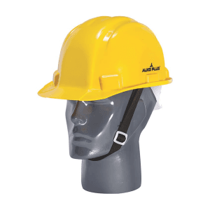 Alko Plus ISI Marked Safety Helmet with Four-point Plastic Suspension & Slip Fit Adjustment, APS 52