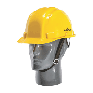 Alko Plus ISI Marked Safety Helmet with Four-point Plastic Suspension & Ratchet Fit Adjustment, APS 53