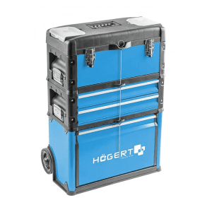 Hogert 45 Kg Load Capacity 4 Drawer Mobile Tool Trolley, HT7G080