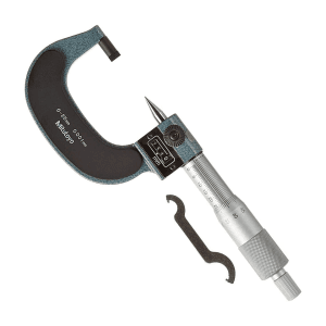 Mitutoyo 0 - 25 mm Crimp Height Micrometer with Digit Counter, 142-403