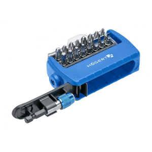 Hogert 17 Pcs Screwdriver Bits Set, HT1S401