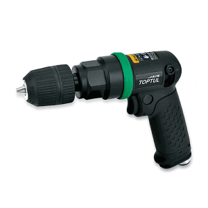 Toptul 3/8 Inch Keyless Chuck Reversible Air Drill, KAQA1220
