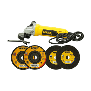 Dewalt 100mm / 4 inch 750W Heavy Duty Small Angle Grinder with Toggle Switch, DW810-IN-PRM