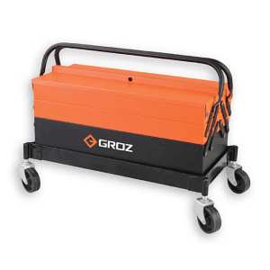 Groz 17 Inch / 5 Tray General Purpose Cantilever Tool Box With Trolley, MTB/5T