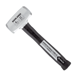 Groz 1800 Gms Soft Face Club Hammer With 12 Inch Indestructible Handle (30 HRC Head), CHID/SF/4/12