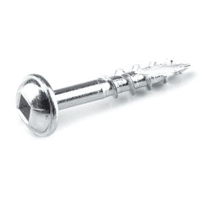 Kreg 1 Inch Coarse Thread & Maxi-Loc Head Zinc Pocket-Hole Screws (Pack of 100 Pcs), SML-C1-100