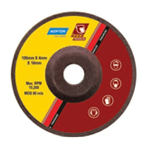 Norton Bear 100 x 4 x 16 mm Depressed Centre Wheel (Pack Of 30 Pcs), D9E1