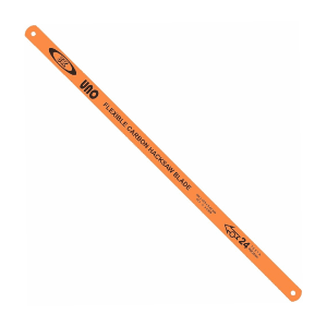 JK 300 x 12.5 x 0.63 mm, 12 x 1/2 x 0.025 Inch, 24 TPI Flexible Carbon Hacksaw Blade (Pack of 10 Pcs), SD7800716
