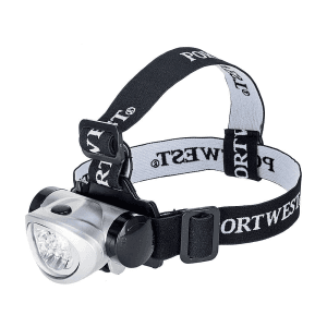 Portwest LED Head Light (Silver), PA50SIR