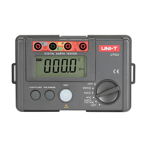 UNI-T 4000 Ohms Range Digital Earth Resistance Tester, UT522