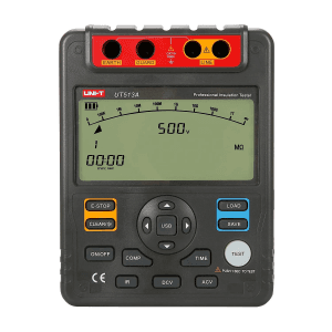 UNI-T 5000V / 1000G Ohms Insulation Resistance Tester, UT513A