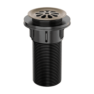 Kohler Complementary Long Thread Grid Drain In Brushed Bronze Finish, K-20746IN-BV