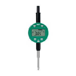 Insize 0 - 25.4 mm / 1 inch Flat Back Digital Indicator with Lift Cap (Advanced Type), 2104-25P