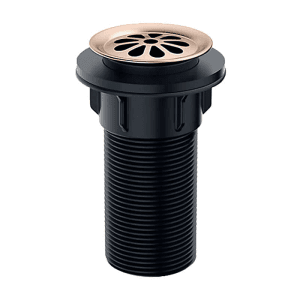 Kohler Complementary Long Thread Grid Drain In Brushed Rose Gold Finish, K-20746IN-BRD