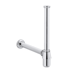 Kohler Complementary 350 mm Bottle Trap Without Drain In Polished Chrome Finish, K-75823IN-CP