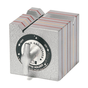 Crystal 4 inch / 100 x 100 x 100 mm Magnetic 'V' Block With Two Vee, AA - 1938
