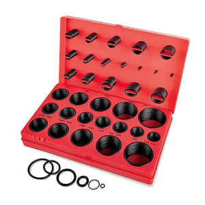 Toptul 394 Pcs Rubber O-Ring Assortment Kit, JGEW394A