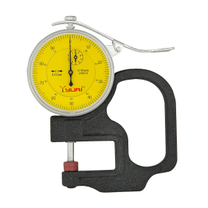 Yuri 0.01 x 10 mm Dial Indicator Thickness Gauge, 980-000