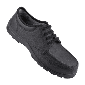 Alko Plus Low Ankle PVC Occupational Safety Shoe with Cotton Lining - Composite Toe (Black), APS 581