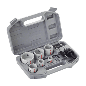 Bosch 9 Pcs 6HS Electrician Holesaw Set, 2 608 580 804