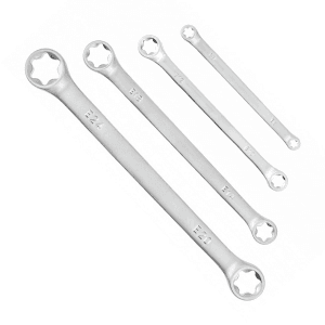 Hogert 4 Pcs Torx Ring Spanner Set, HT1W590
