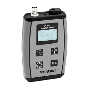 Metravi 0 - 200 mm/s RMS 3-in-1 Vibration Tester With Bearing Condition Analyser, VT-150