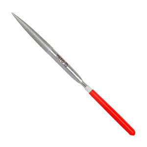 Yato 160 mm / 6 inch Half Round Diamond Coated Needle File, YT-6148