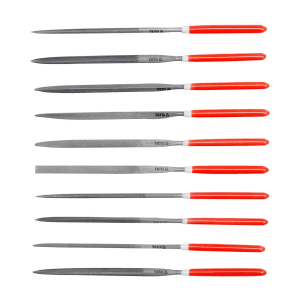 Yato 5 x 85 x 180 mm Needle File Set (Pack Of 10 Pcs), YT-6165