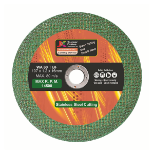 JK 107 x 1.2 x 16 mm Ultrathin Green Cutting Disc For Fast Cut (Pack of 25 Pcs), SD9060344
