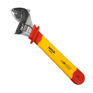 Yato 300 mm / 12 inch Injection Insulated Adjustable Wrench (VDE), YT-20942