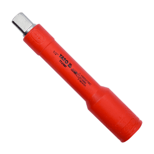 Yato 125 mm Injection Insulated Extension Bar, 1/2 Inch Sq Drive (VDE), YT-21057