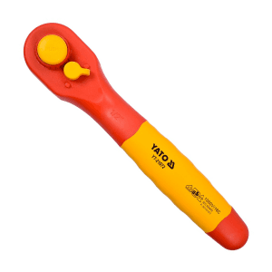 Yato 1/2 Inch Sq Drive 72T Insulated Reversible Rachet (VDE), YT-21072