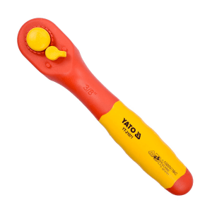 Yato 3/8 Inch Sq Drive 72T Insulated Reversible Rachet (VDE), YT-21071
