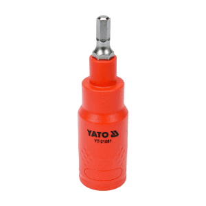 Yato 5 mm, 3/8 Inch Sq. Drive Injection Insulated Hexagon Socket (VDE), YT-21081