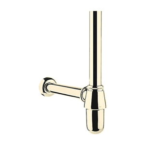 Kohler Complementary 300 mm Bottle Trap Without Drain In French Gold Finish, K-7314IN-AF